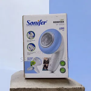 Sonifer Electric Lint Remover Brush With Long Handle Led Display