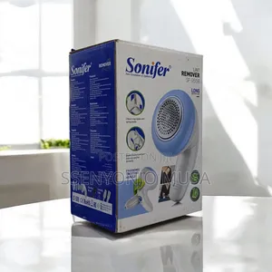 Sonifer Electric Lint Remover Brush With Long Handle Led Display
