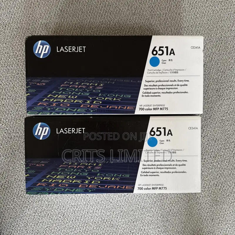 Hp 651a Original Toner Cartridges