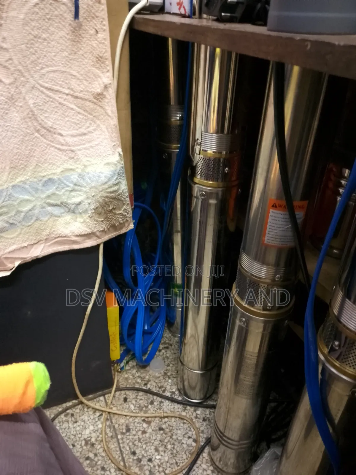200 Metres Head 2.2kw With 27metres Wire Long Submersible Pump Edon