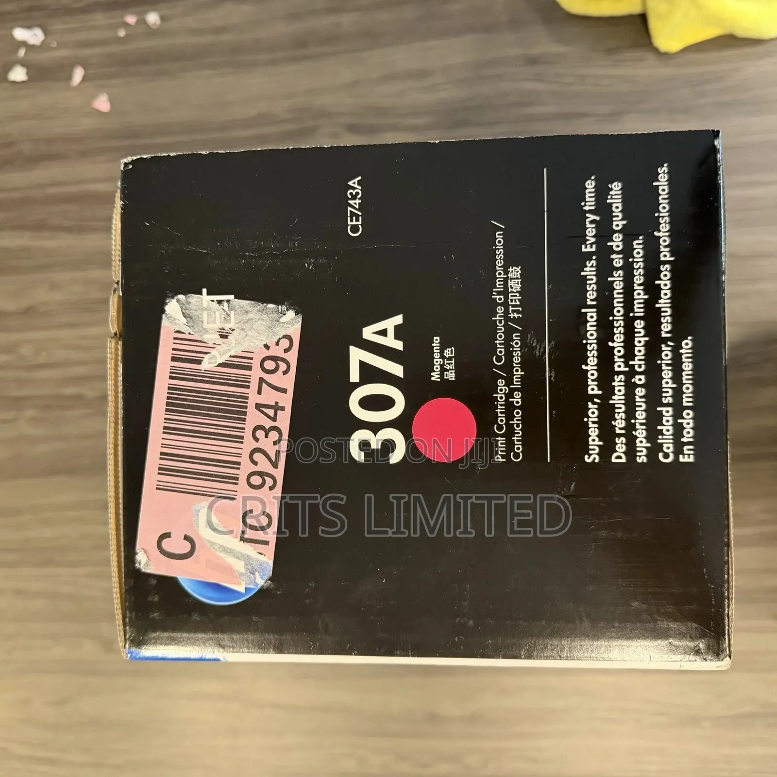 Hp 307a Original Laserjet Toner Cartridges