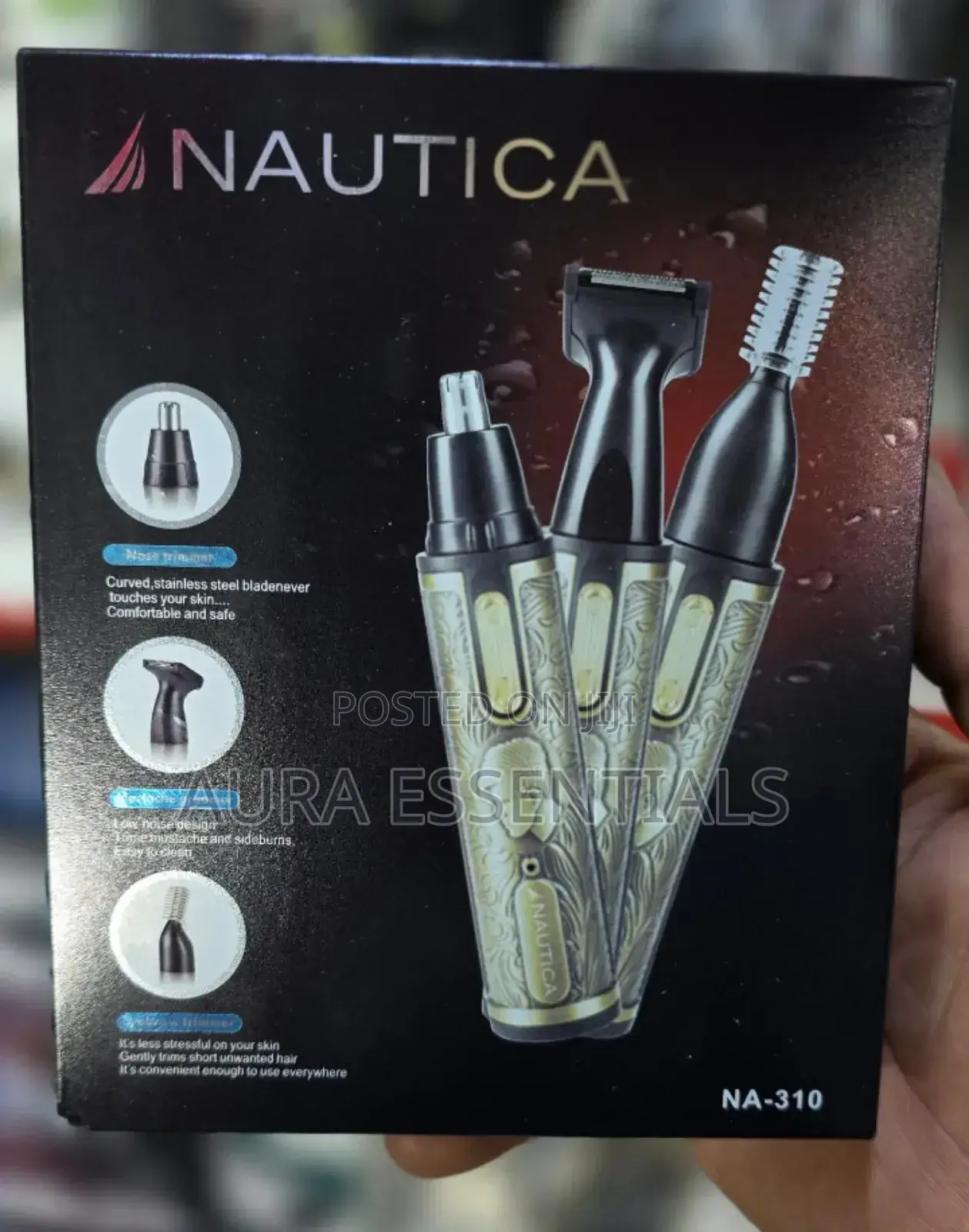 Nautica 3-in-1 Rechargeable Professional Hair Trimmer