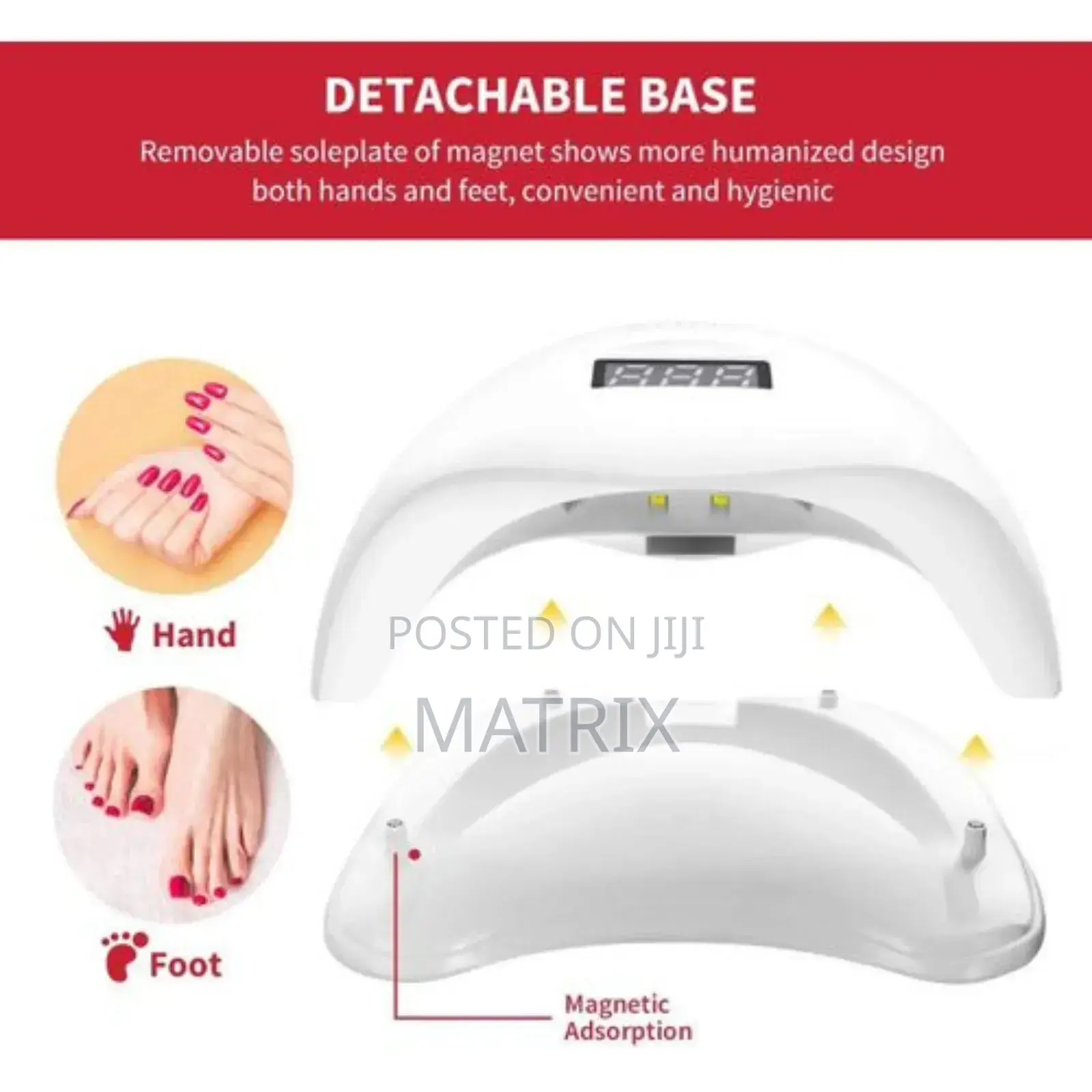 Uv Lamp Led Nail Polish Dryer Lamp Gel Machine For Manicure Pedicure