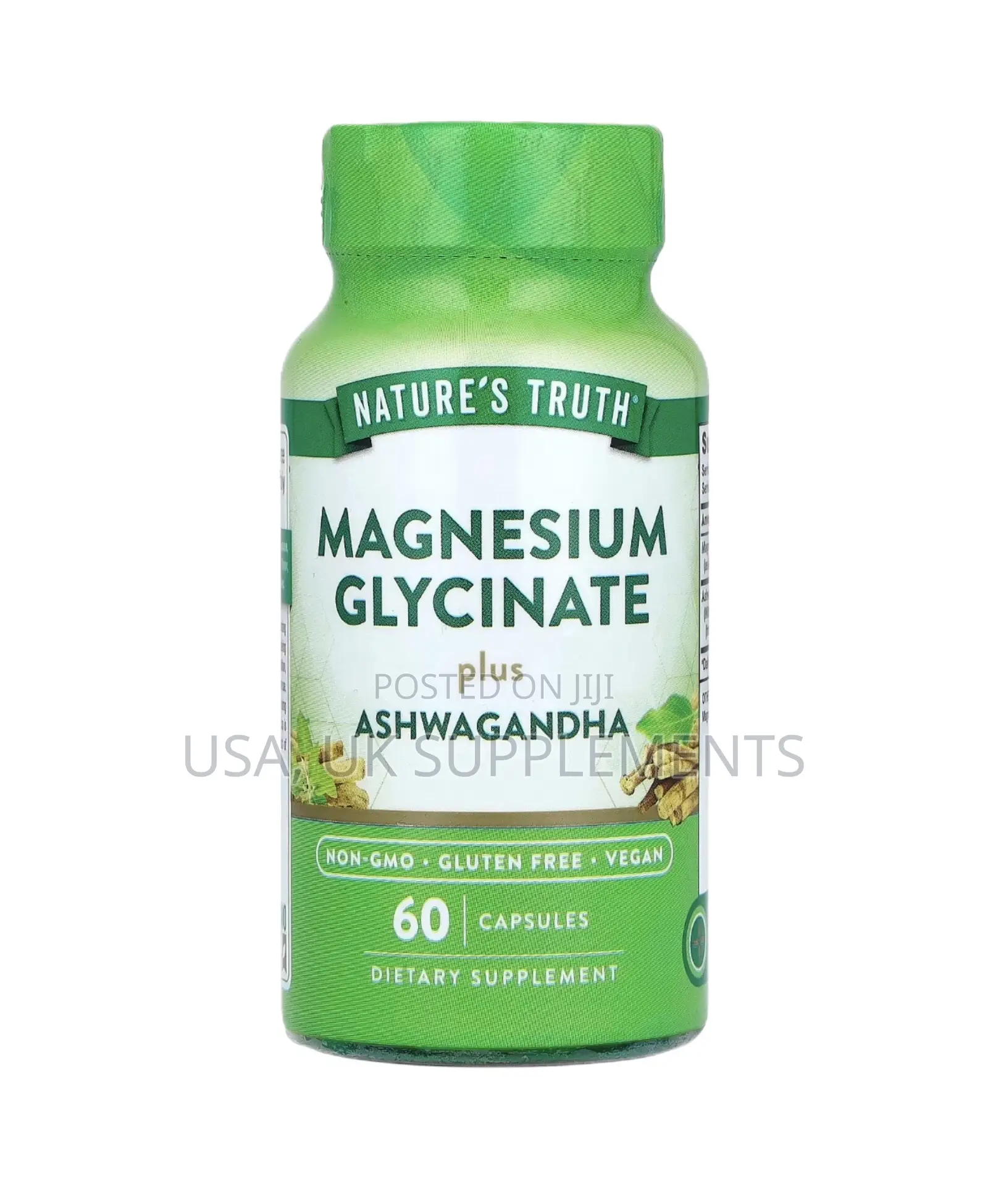 Nature’S Truth Magnesium + Ashwagandha 60capsules