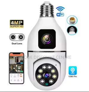 Dual Lens Bulb Camer