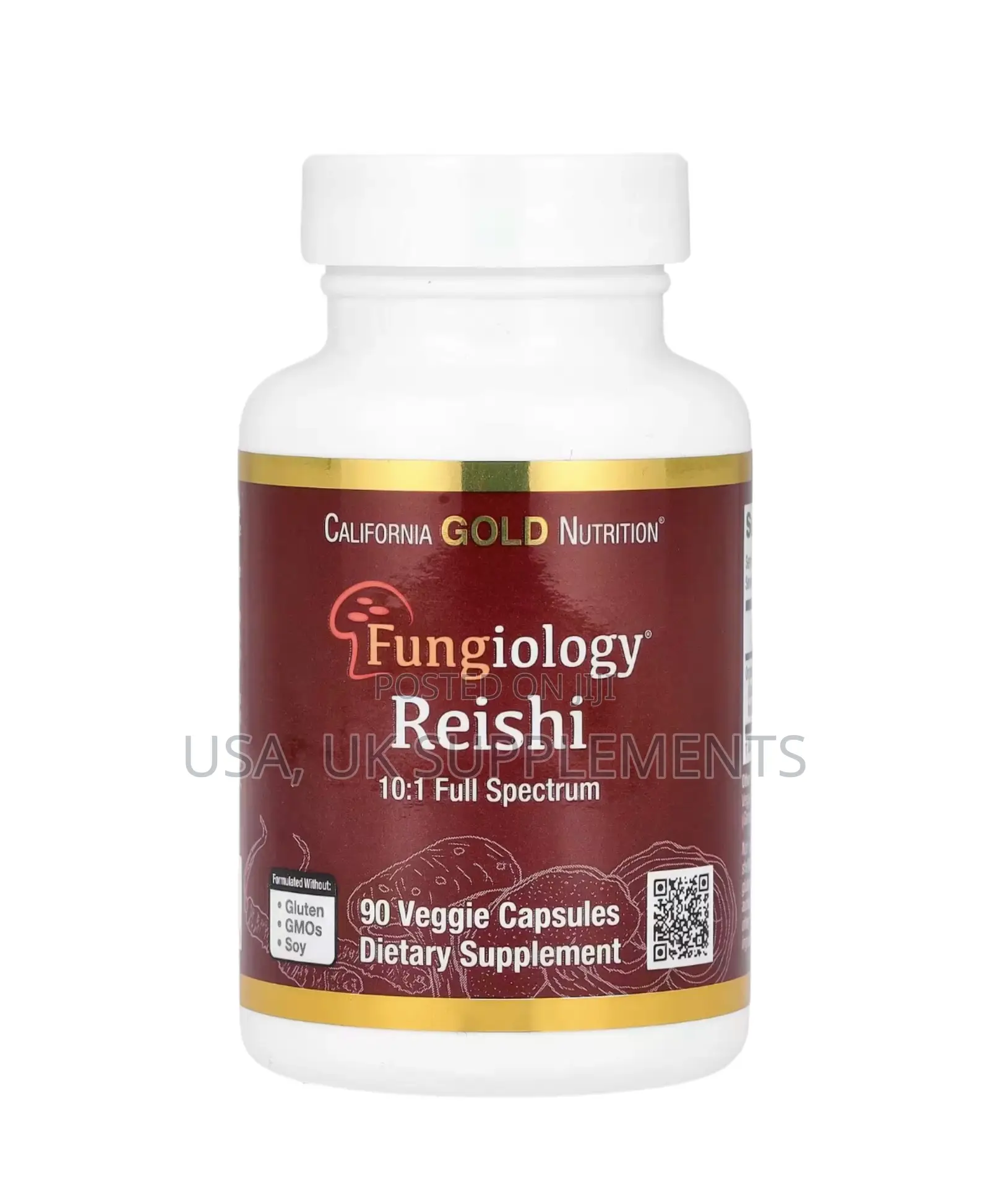 California Gold Reishi Mushroom 90capsules