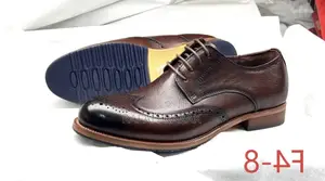 Men’S Brown Franco Banetti Oxford Gentle Shoes