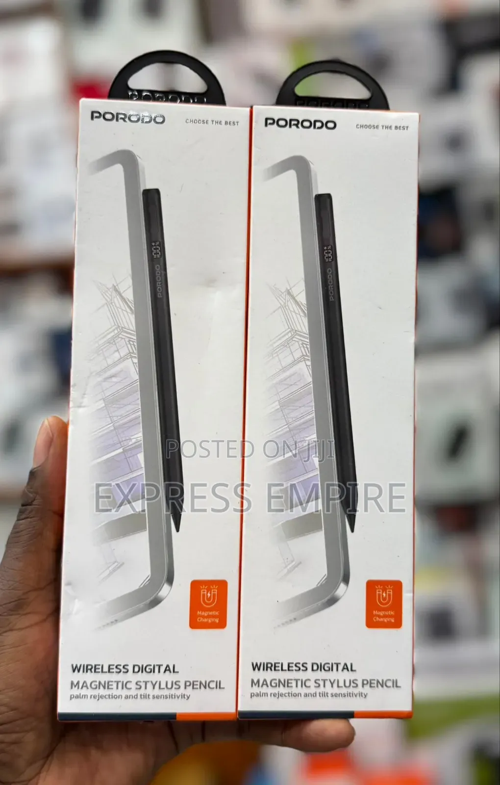 Porodo Wireless Digital Magnetic Stylus Pencil for Apple iPad