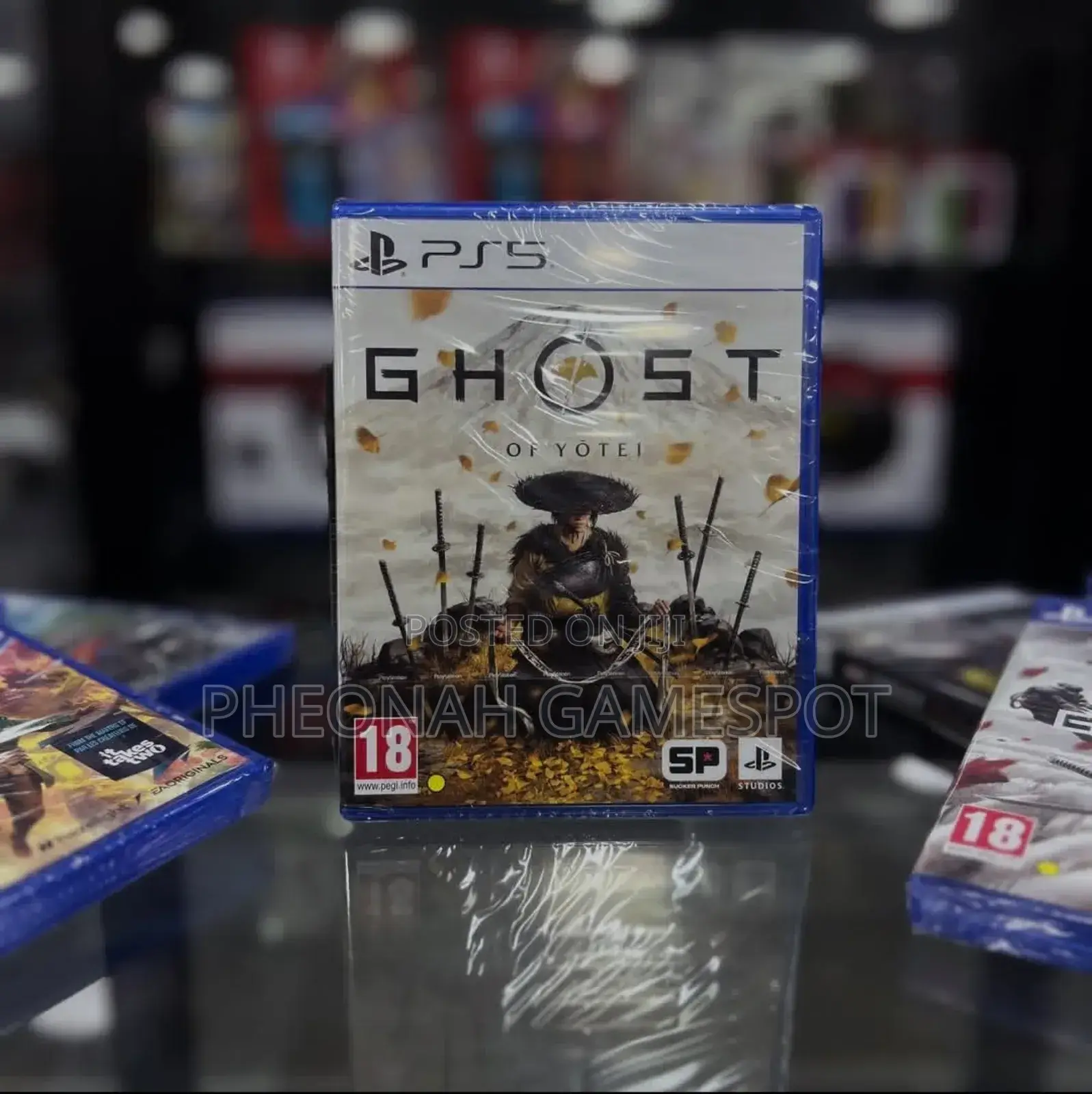 Ghost Of Yotei Game Cd For Ps5 - Experience The Next Level Of Ps5