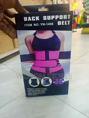 Hotapei Women's Waist Training Corset and Trimmer Belt.