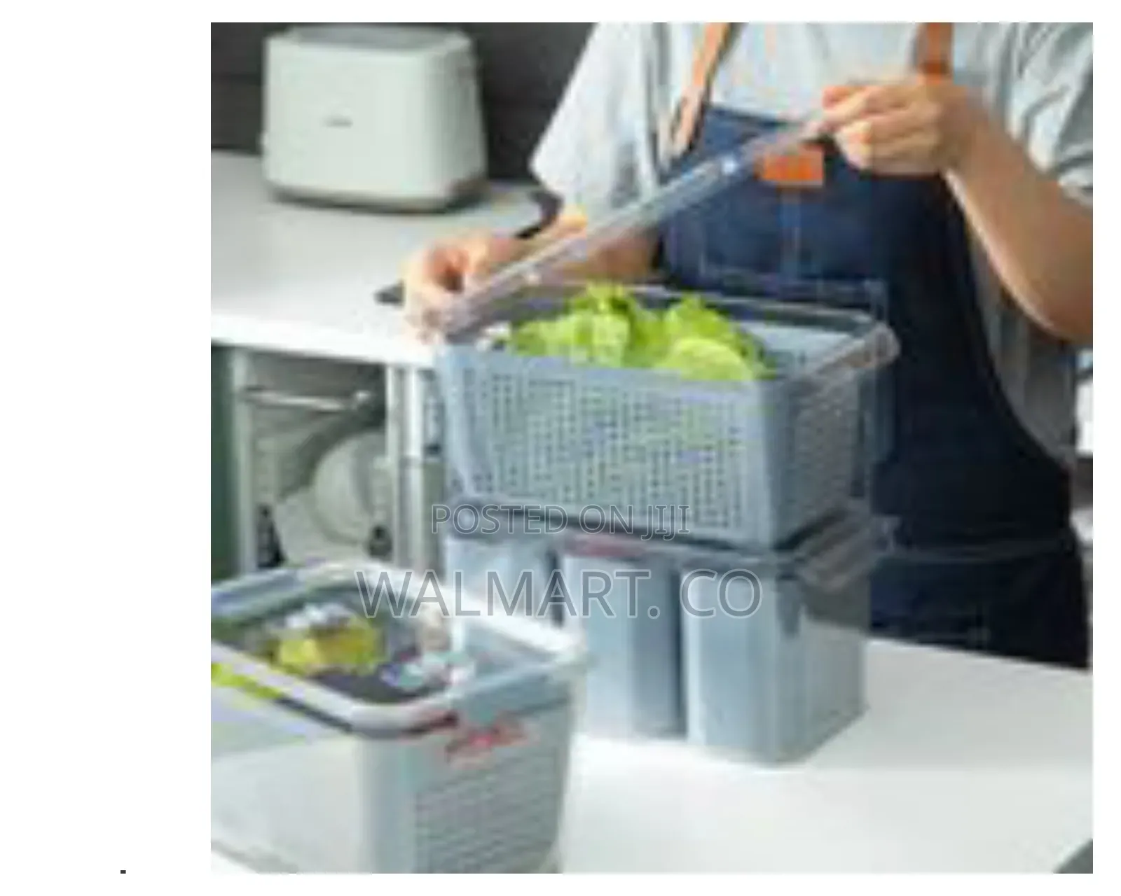 6.25l Fridge Organizer Bin Storage Container Fruit Vegetable