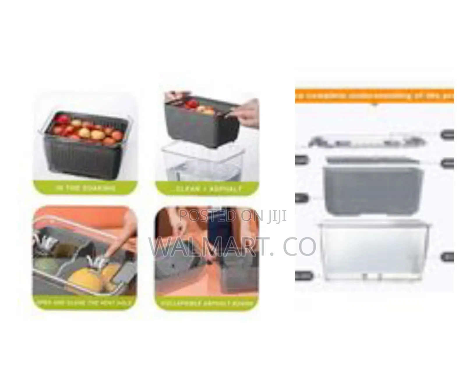 2.72l Refrigerator Organizer Bin Storage Container