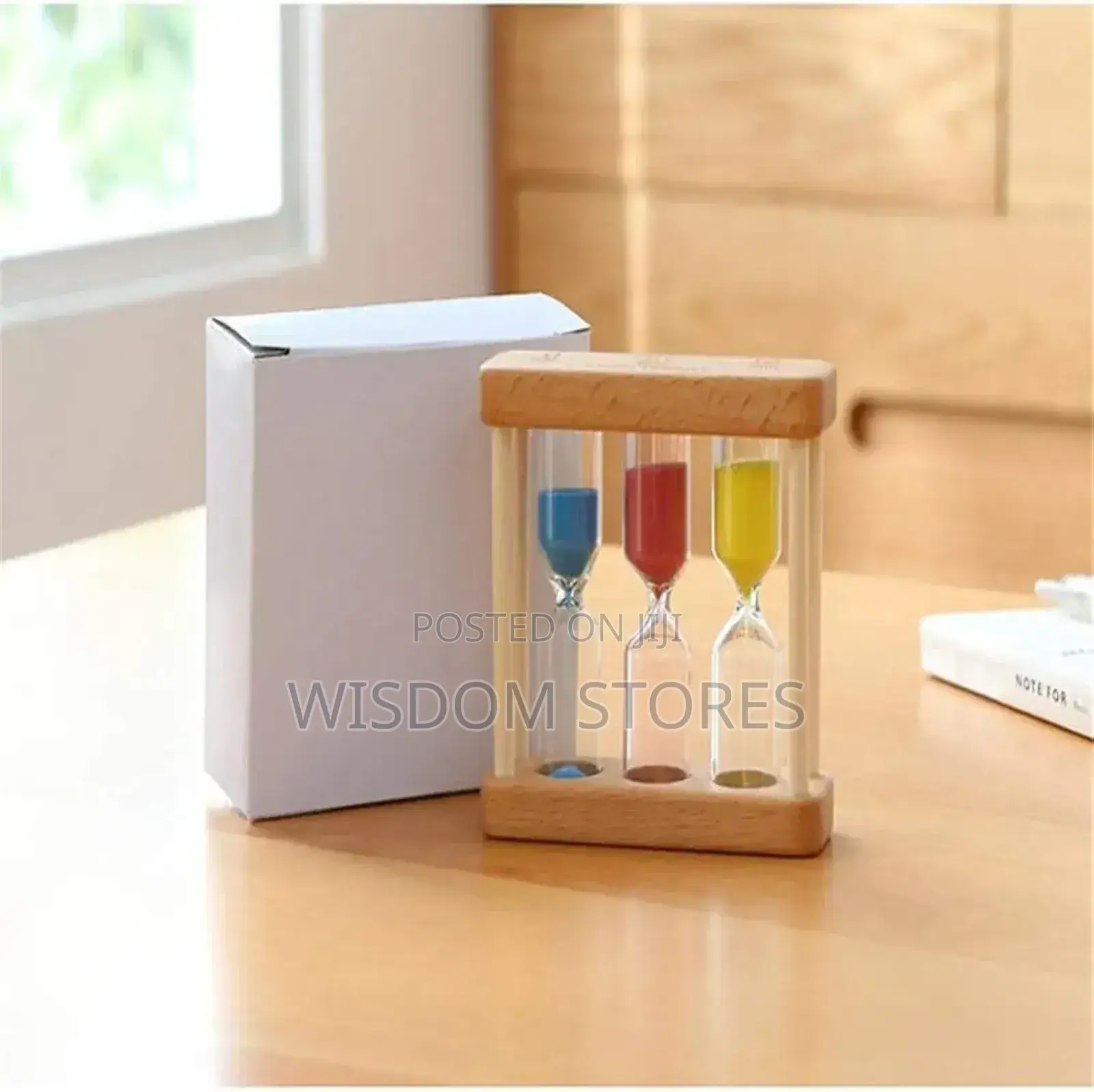 5 Minute Creative Mini Wooden Hourglass Clock