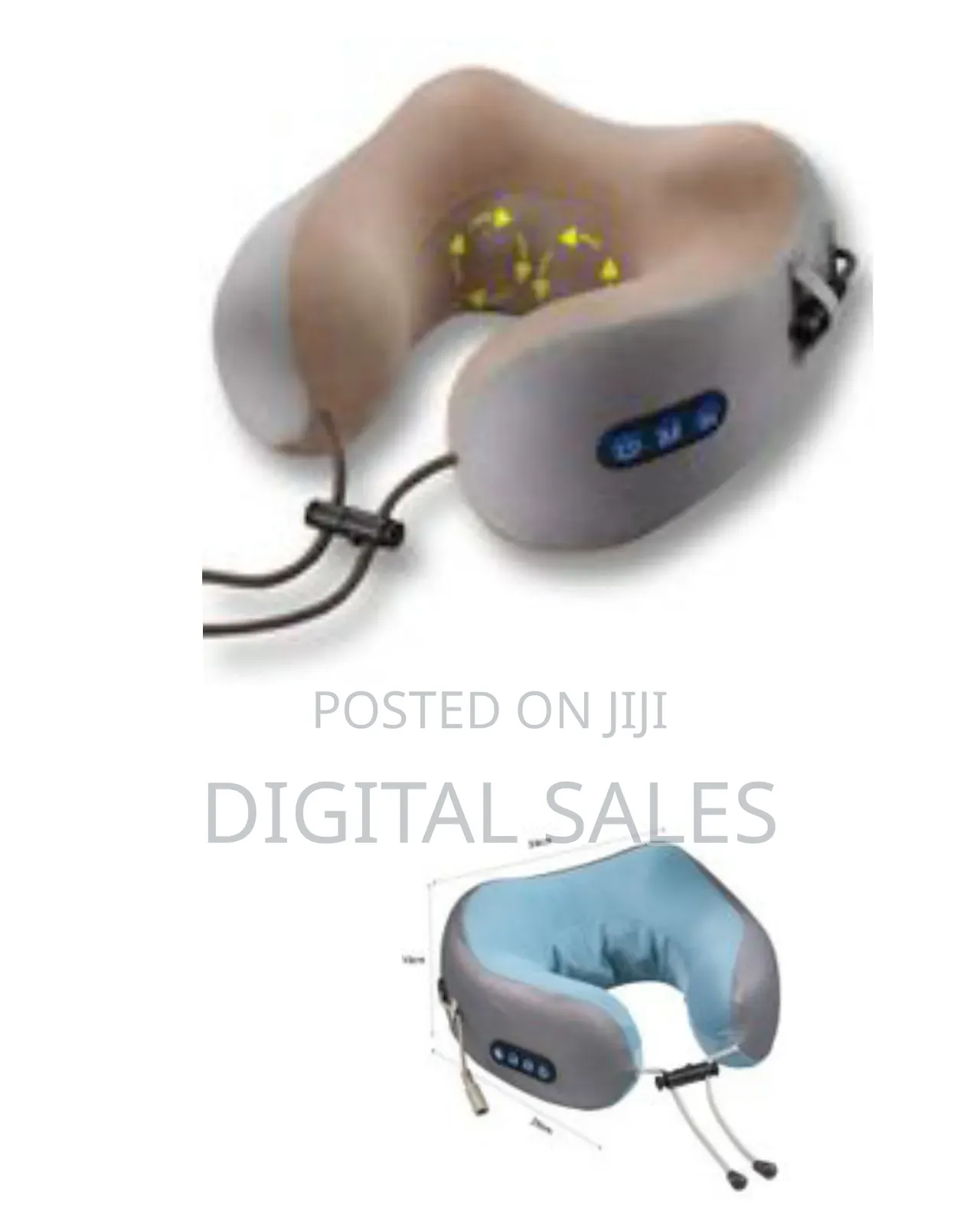 Neck Massager,Usb Charging U-Shaped Massage Pillow Electric
