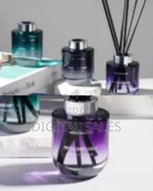 1 Piece of 150ml Glass Bottle Reed Diffuser for Air Freshener