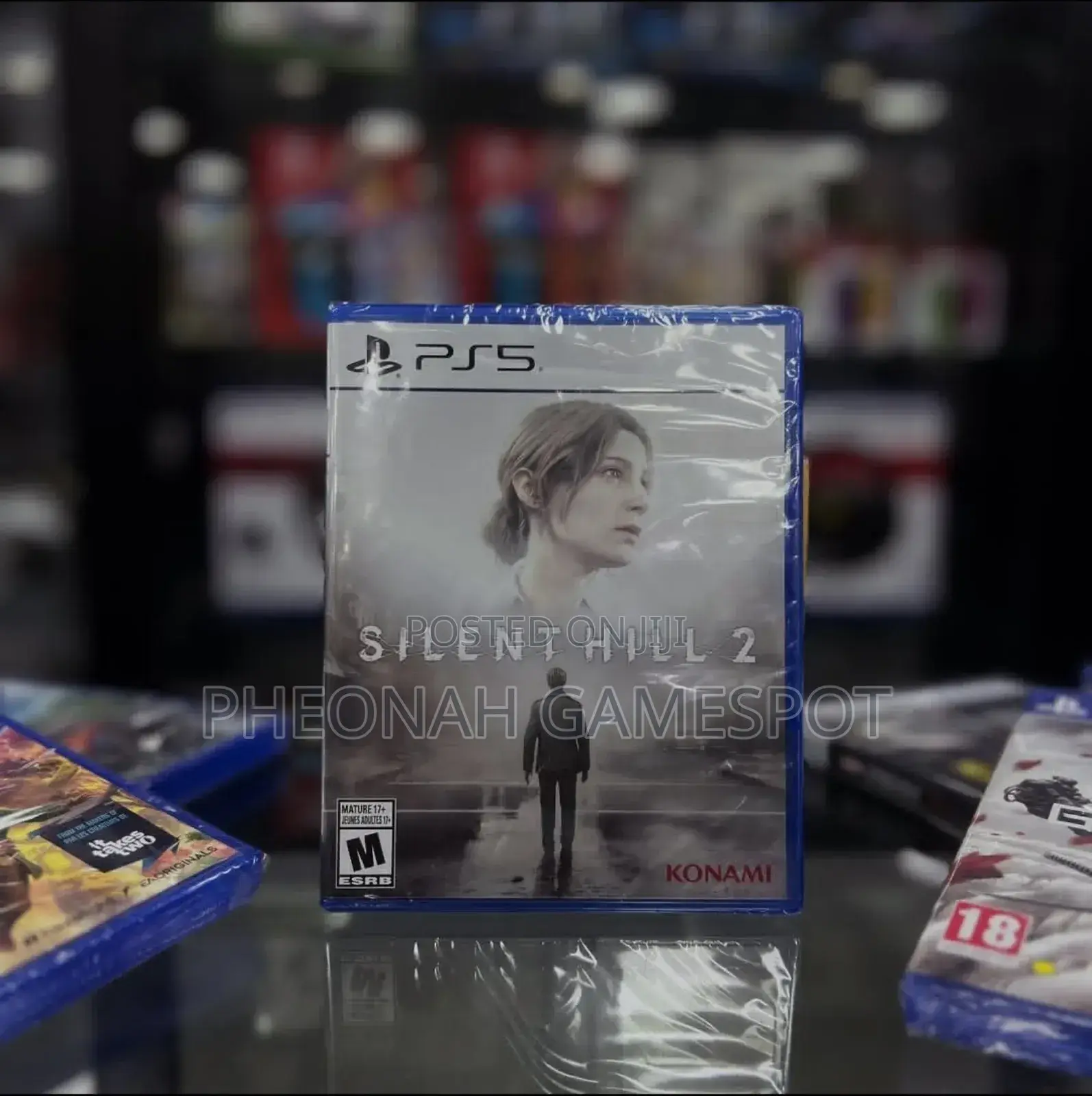 Silent Hill 2 Game Cd for Ps5