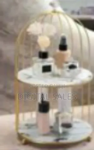 Dessert Cupcake Stand Iron Art Nordic Style Bird Cage Rack Box Makeup