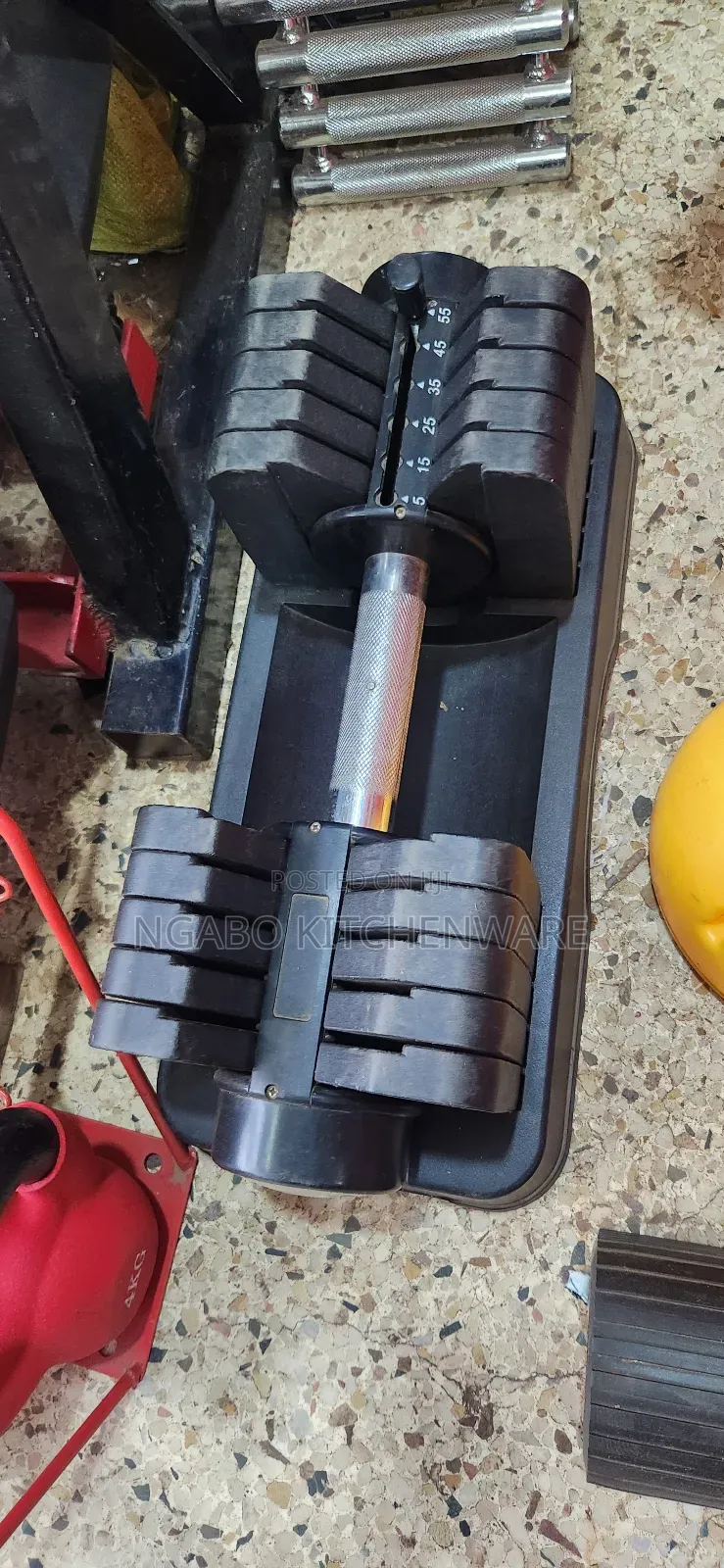 Dumbells Adjustable