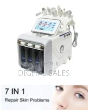 Hydrogen Oxygen Facial Machine, 7 in 1 Professional