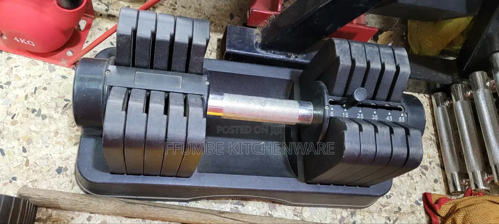 Adjustable Dumbbells 55kg