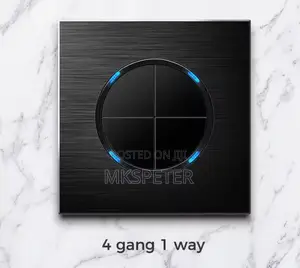 Aluminium Switches Electrical Black