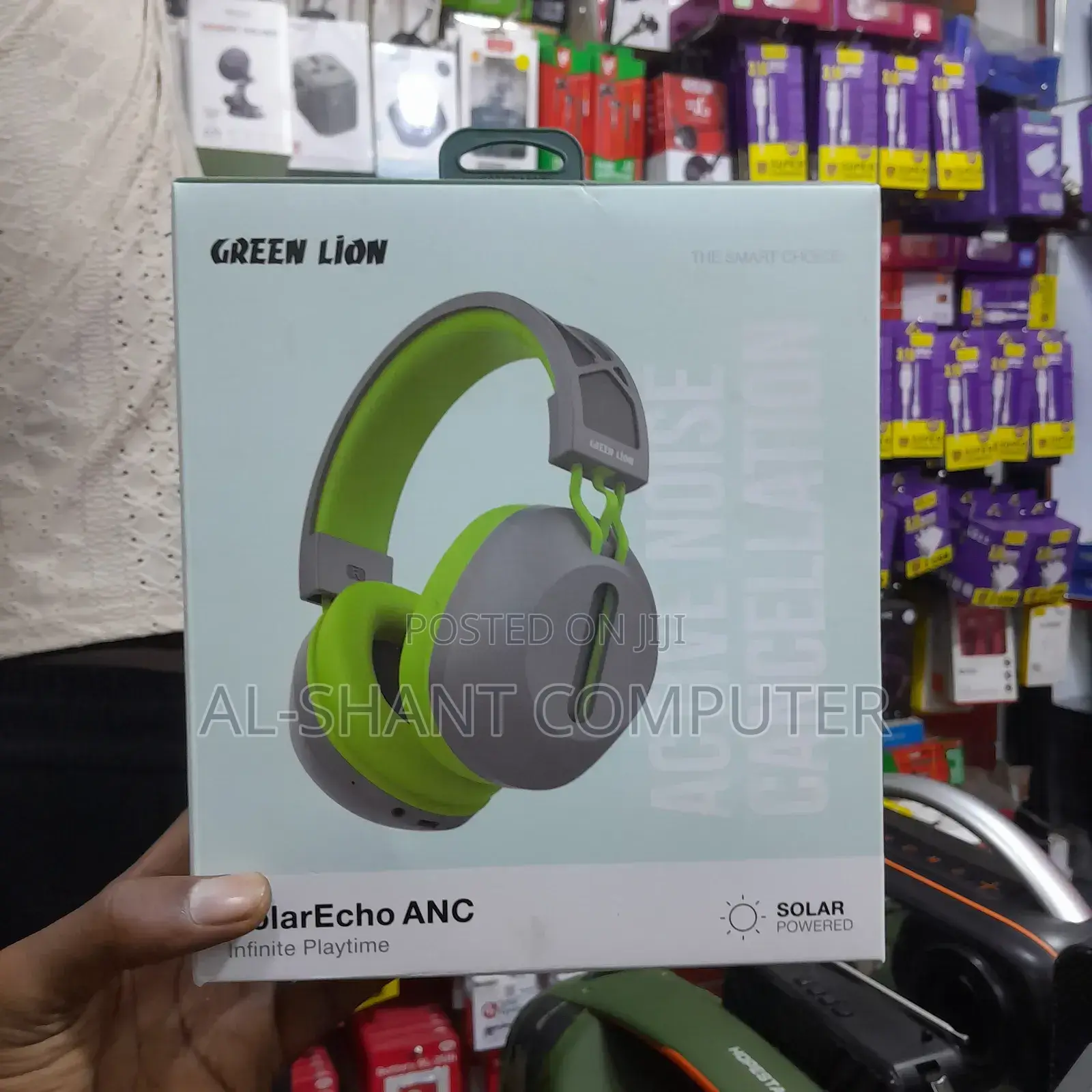 Greenlion Solarecho Anc Headset/ Solar Echo Power Headsets
