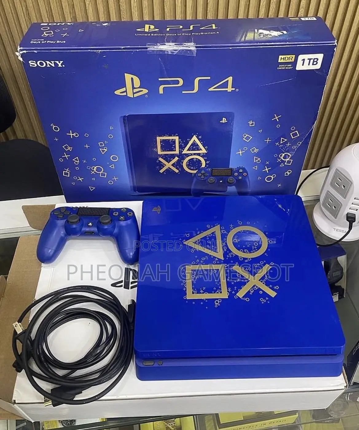 Ps4 Console, 2 Controllers, 20 Exciting Titles Preloaded.