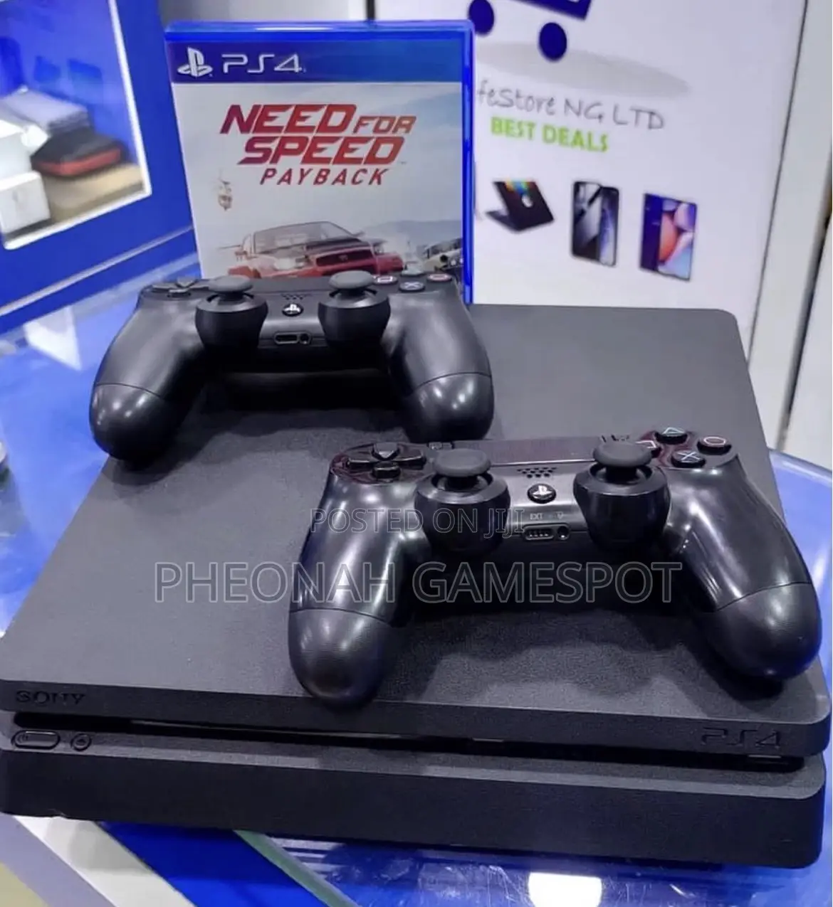 Ps4 Console, 2 Pads, 18 Premium Games Loaded, Perfect for Daily Fun.