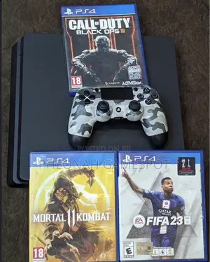 Playstation 4, 2 Controllers, 20 High-quality Games Included.
