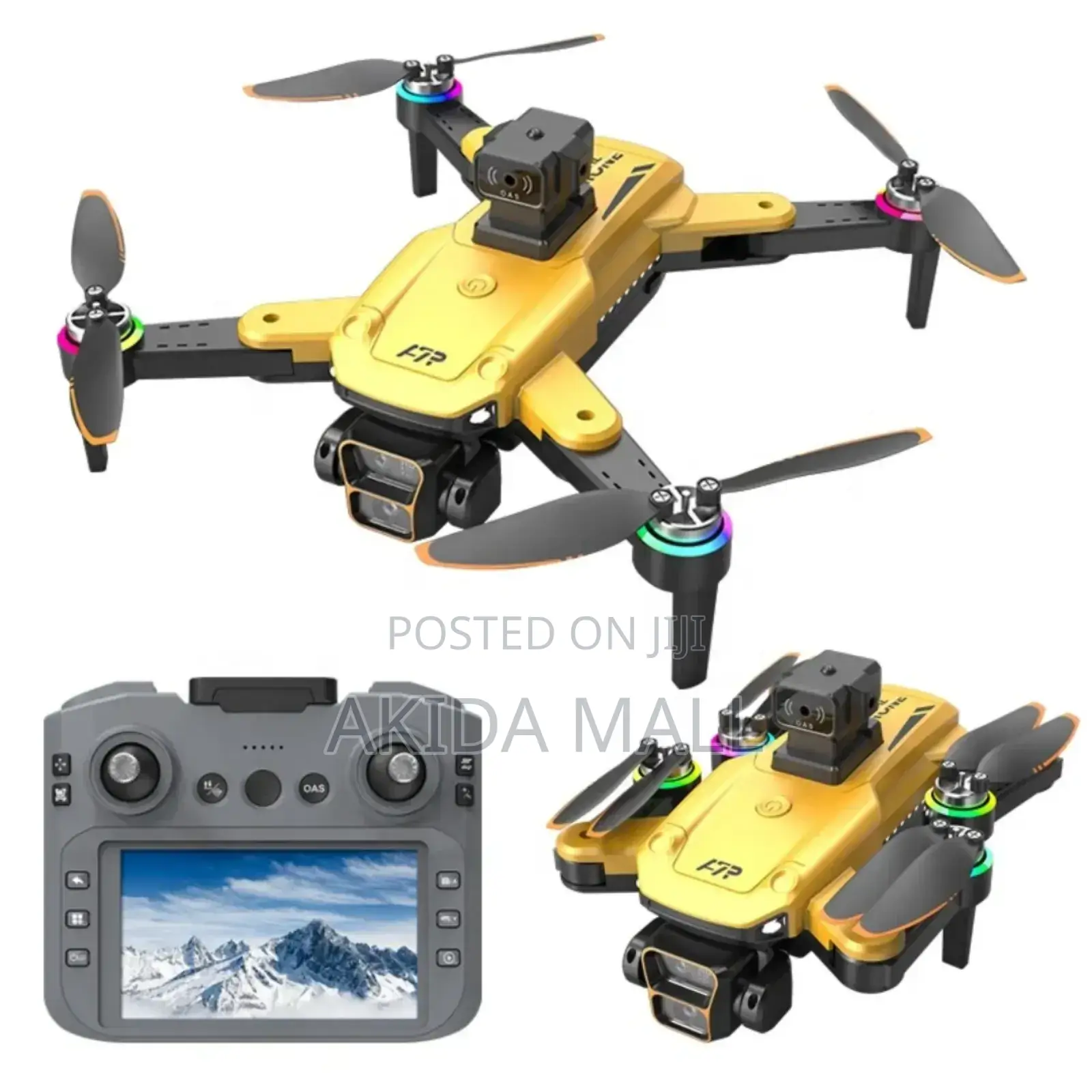 M5 Professional Mini Foldable Drone and Its Rc Remote Controller
