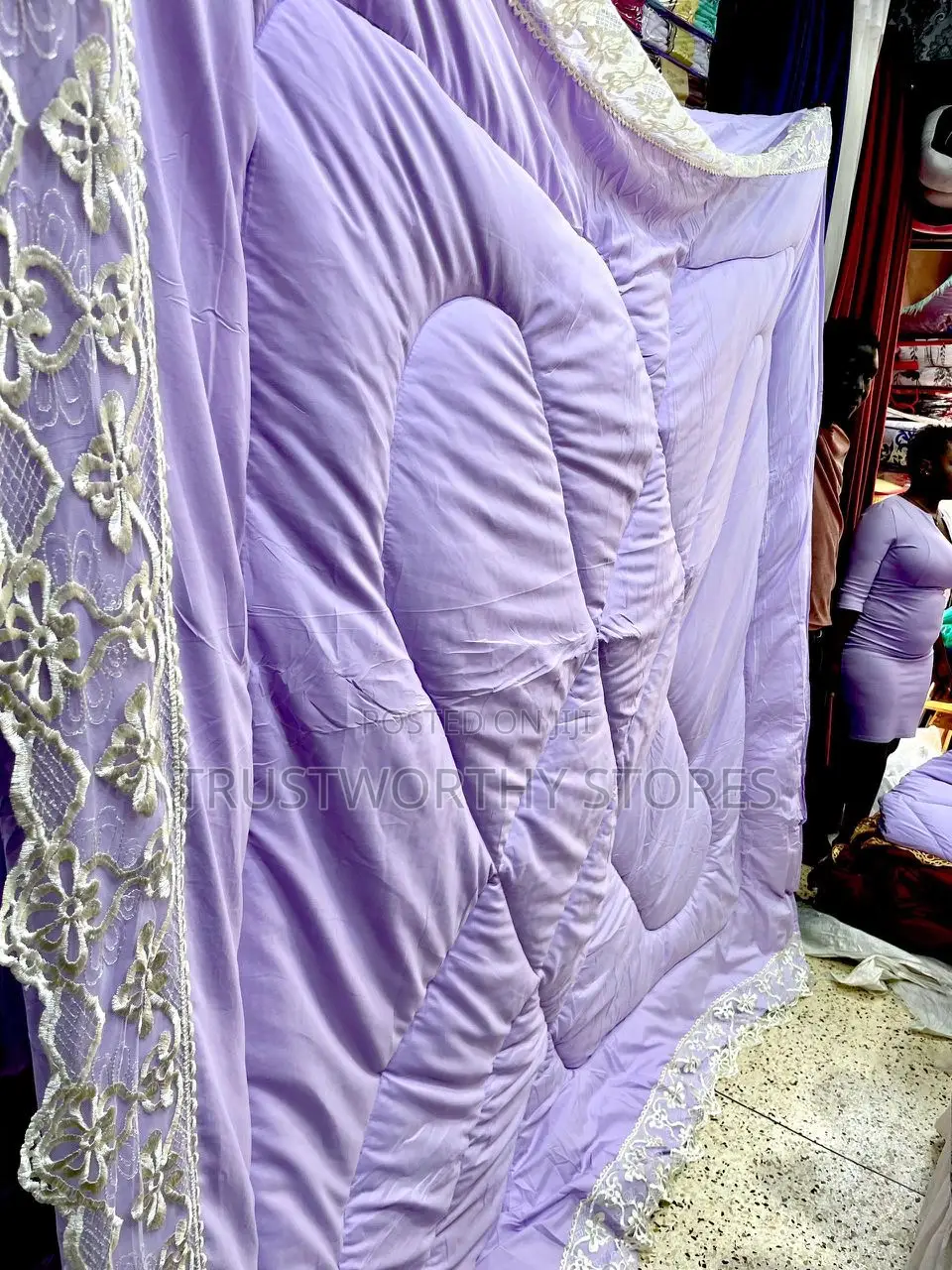 6pieces Lace Duvet - King Size