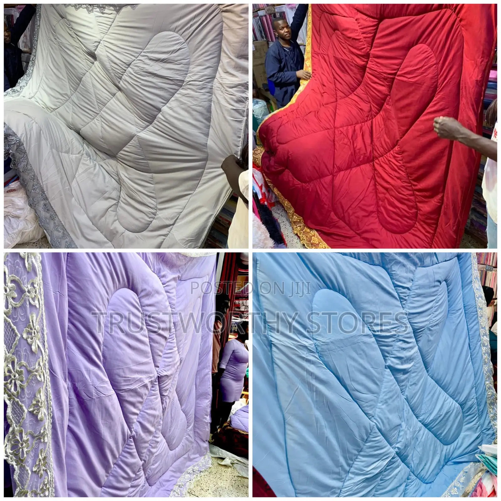 6pieces Lace Duvet - King Size