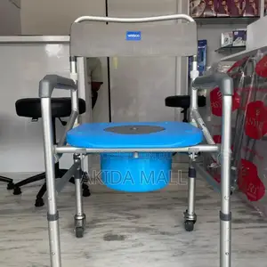 Vissco Versatile Comfort 3n1 Foldable Commode Shower Chair WTH Wheels