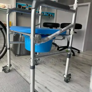 Vissco Versatile Comfort 3n1 Foldable Commode Shower Chair WTH Wheels