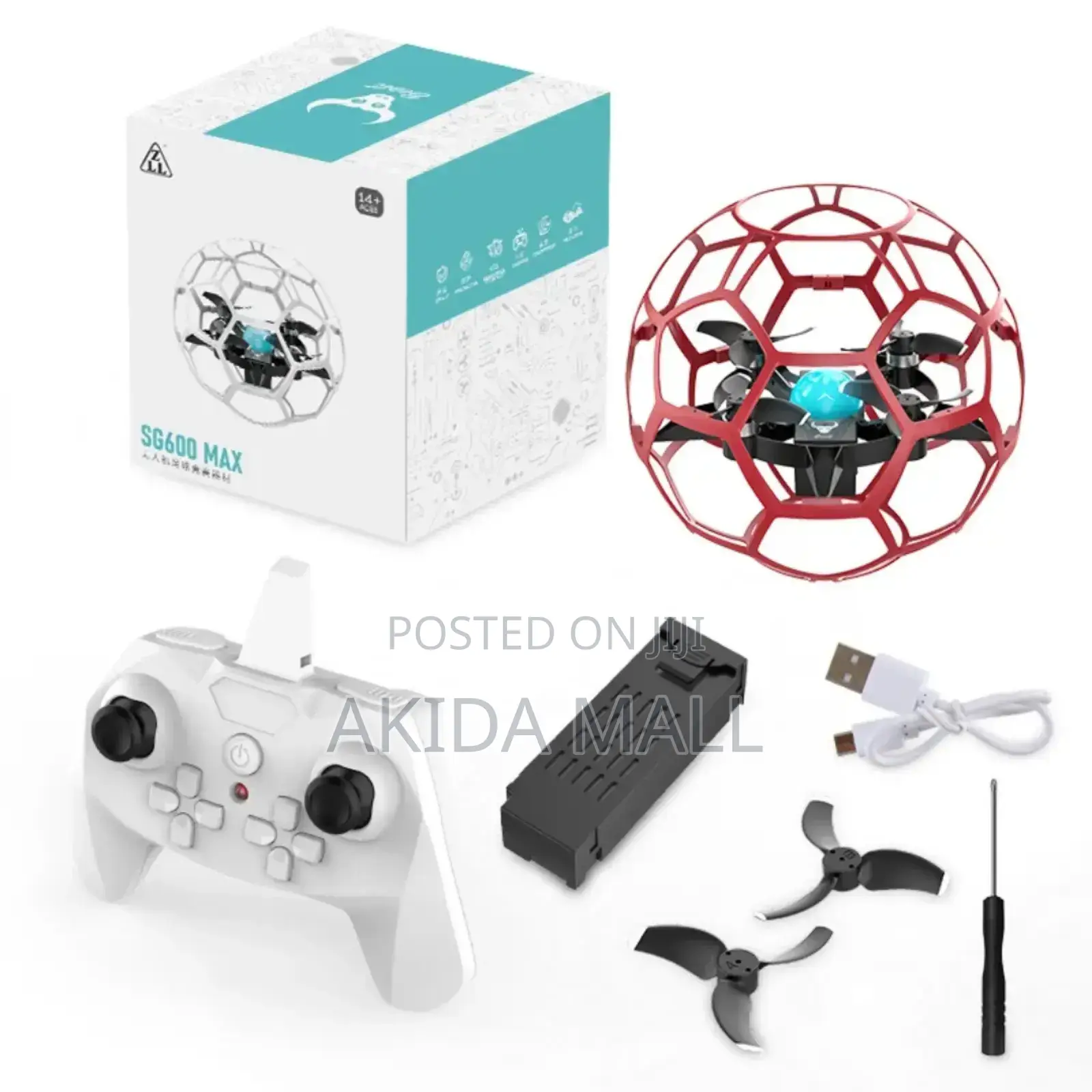 Fly Ball Rc Racing Football Mini Quadcopter Brushless Drone for Kids