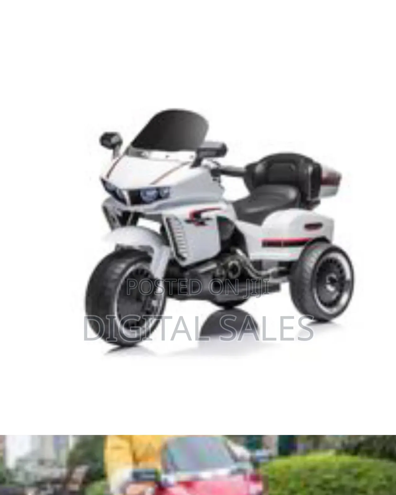Electric Motorcycle Bike Trip for Children From 3 to 8 Years