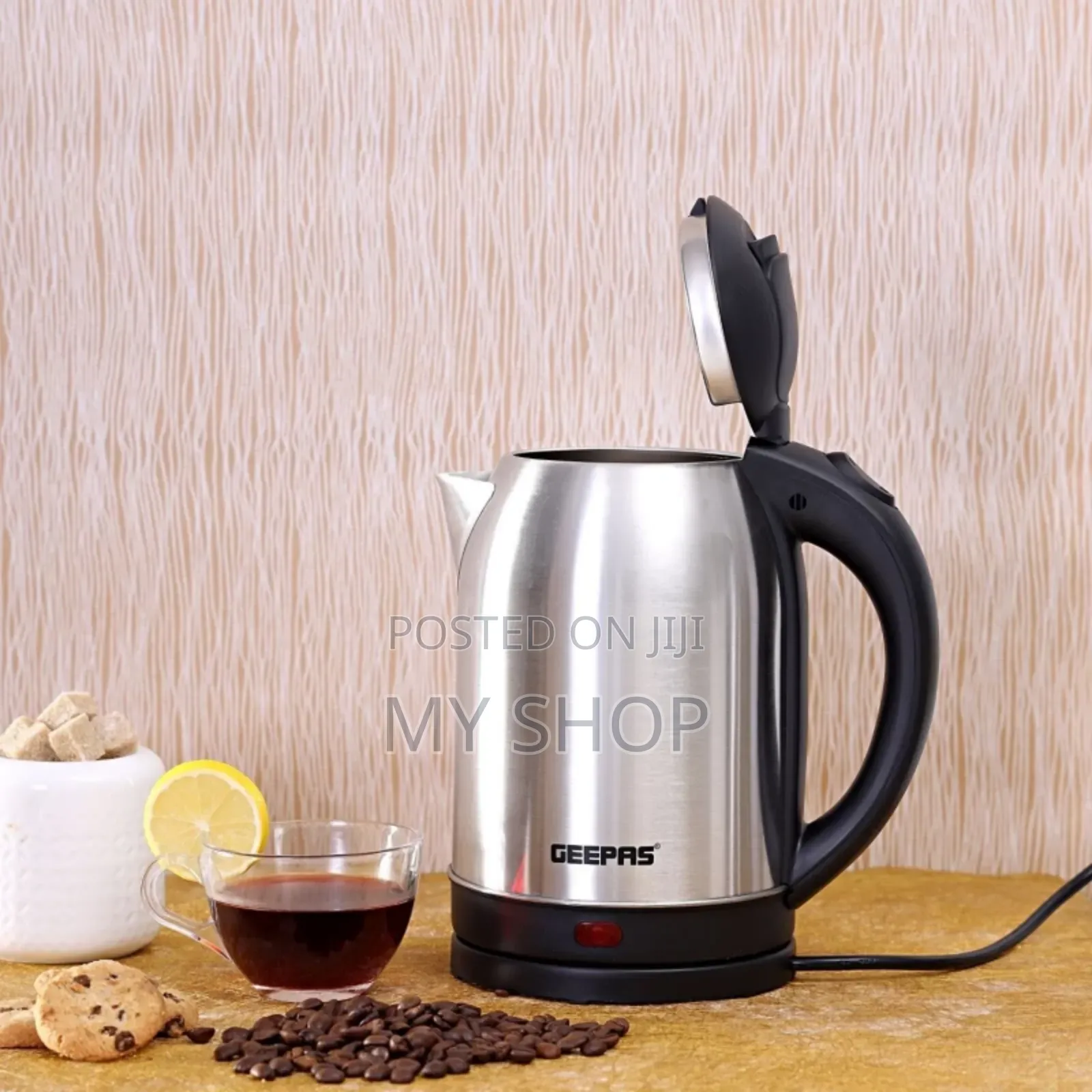 Geeepas Gk5466b,1.8l Stainless Steel Electric Kettle