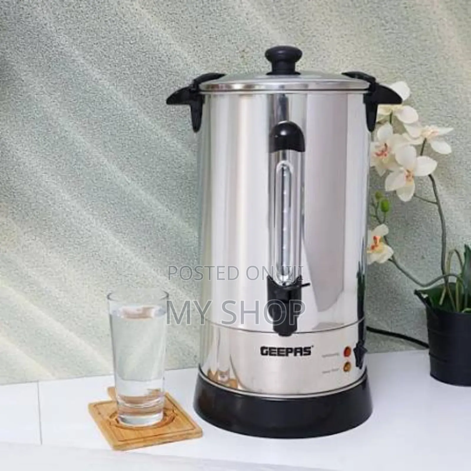 Original Geepas Electric Tea Kettle/Water Boiler 10l