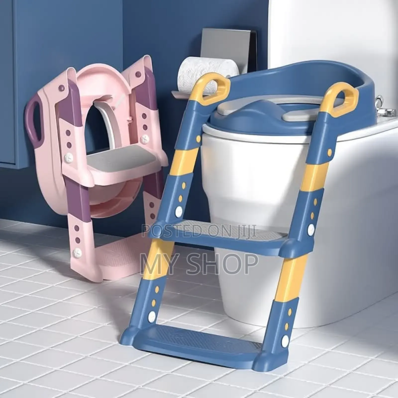 Adjustable Foldable Kid's Toilet Ladder