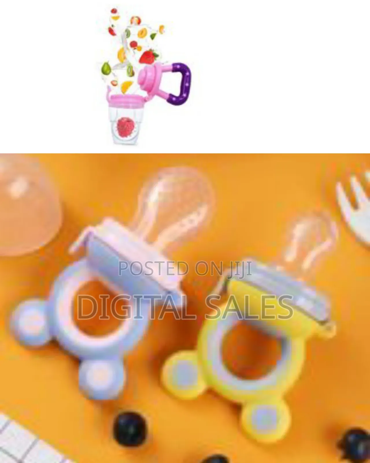 Baby Fruit Food Feeder Silicone Pacifier Food-Grade Baby Bite Dummy
