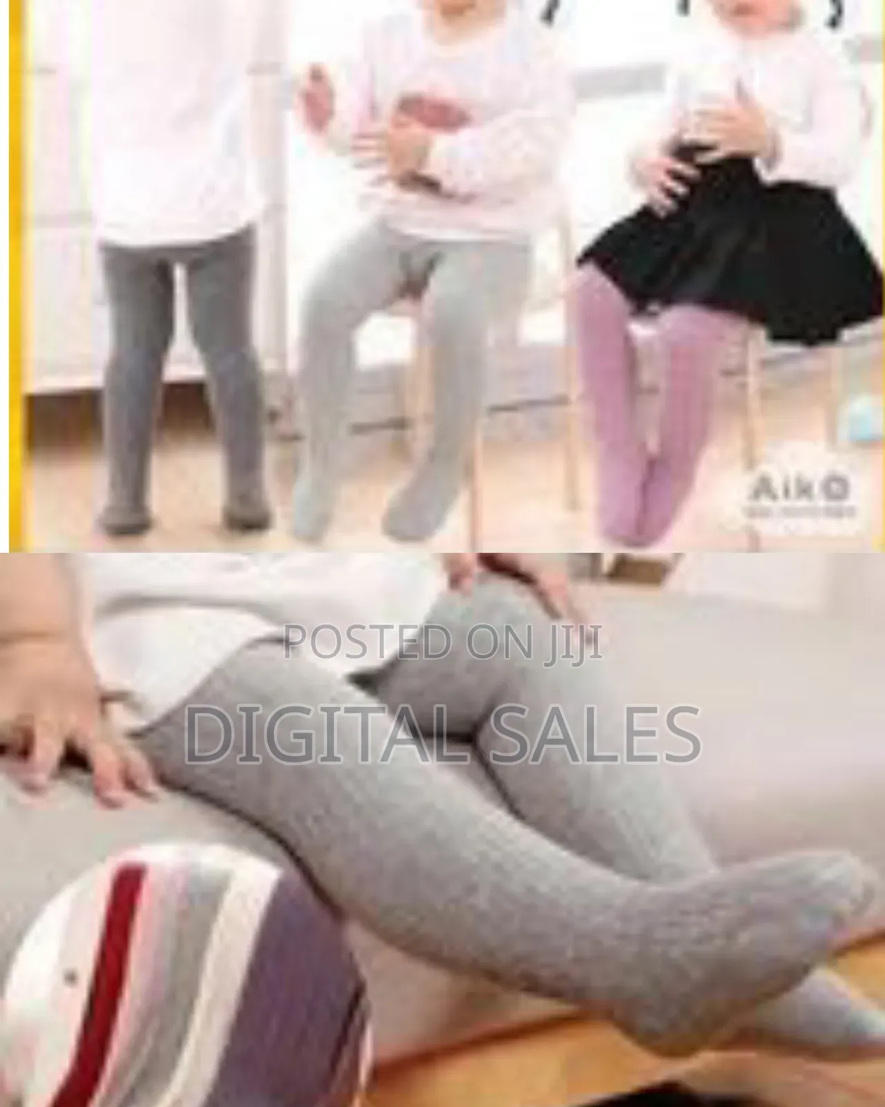 12 Pieces Of Cotton Toddler Baby Cable Knit Ankle Leggings Pants
