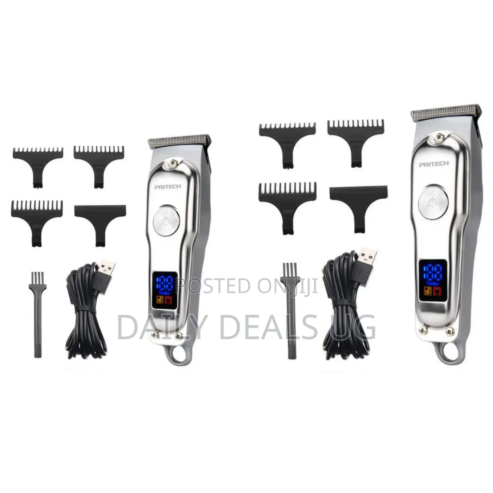 Pritech Professional Hair Clippers for Men - Barber Clippers for Hair