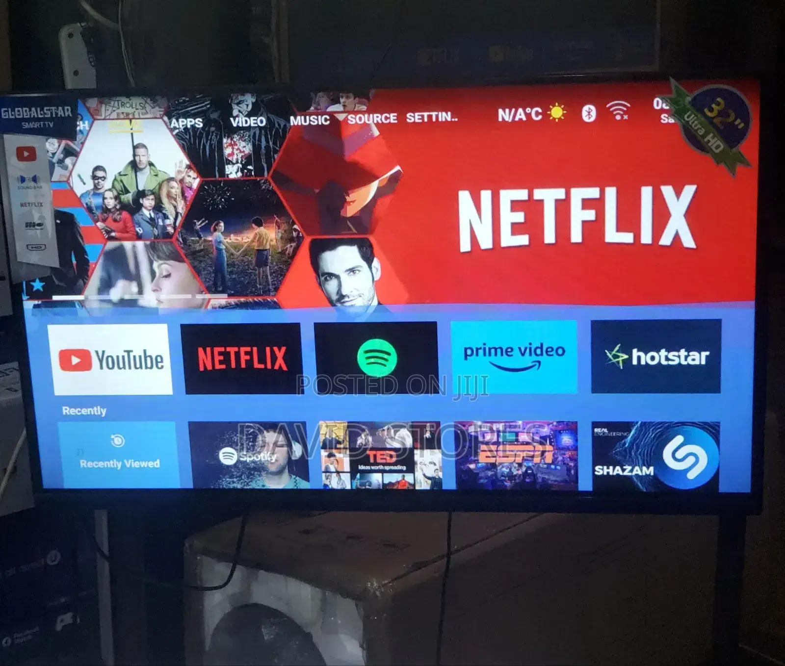 Globalstar 32inch Smart Tv