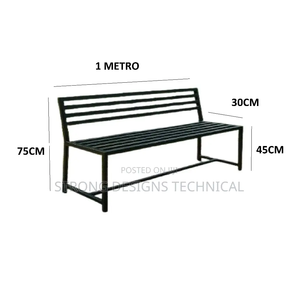 Metal Waiting / Balcony / Garden Bench.