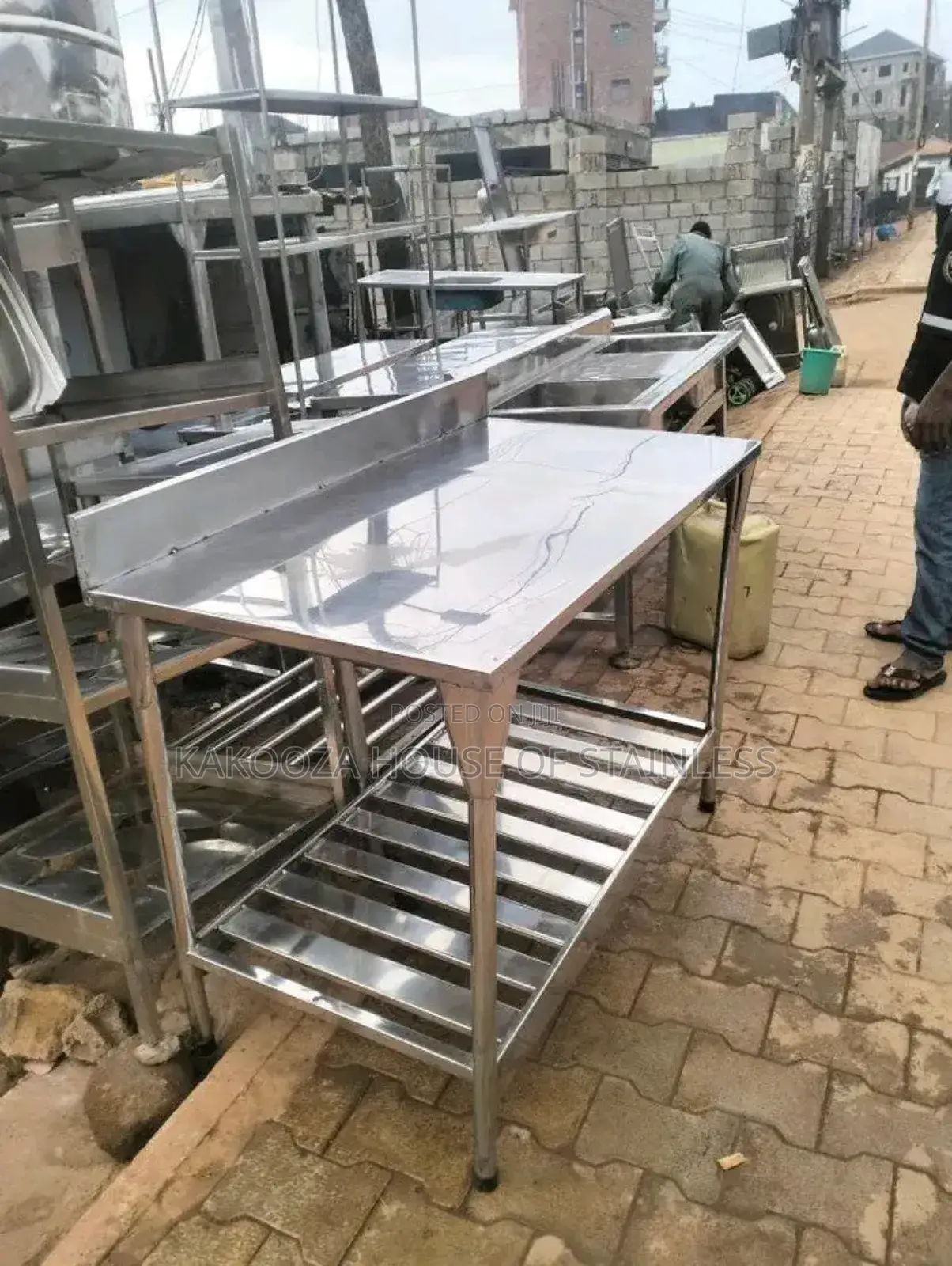 Stainless Working Table