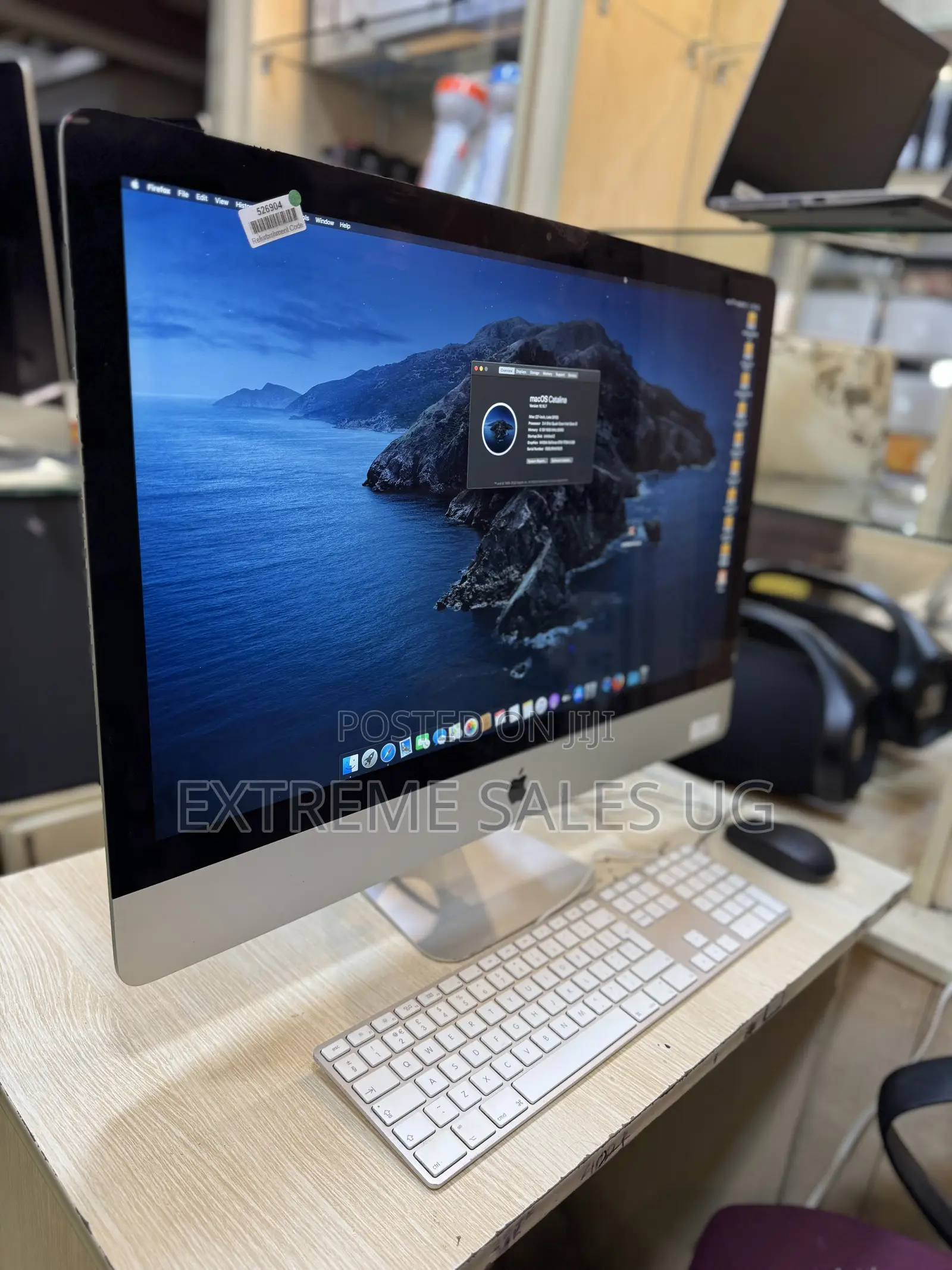 Desktop Computer Apple iMac 8GB Intel Core I5 HDD 1T
