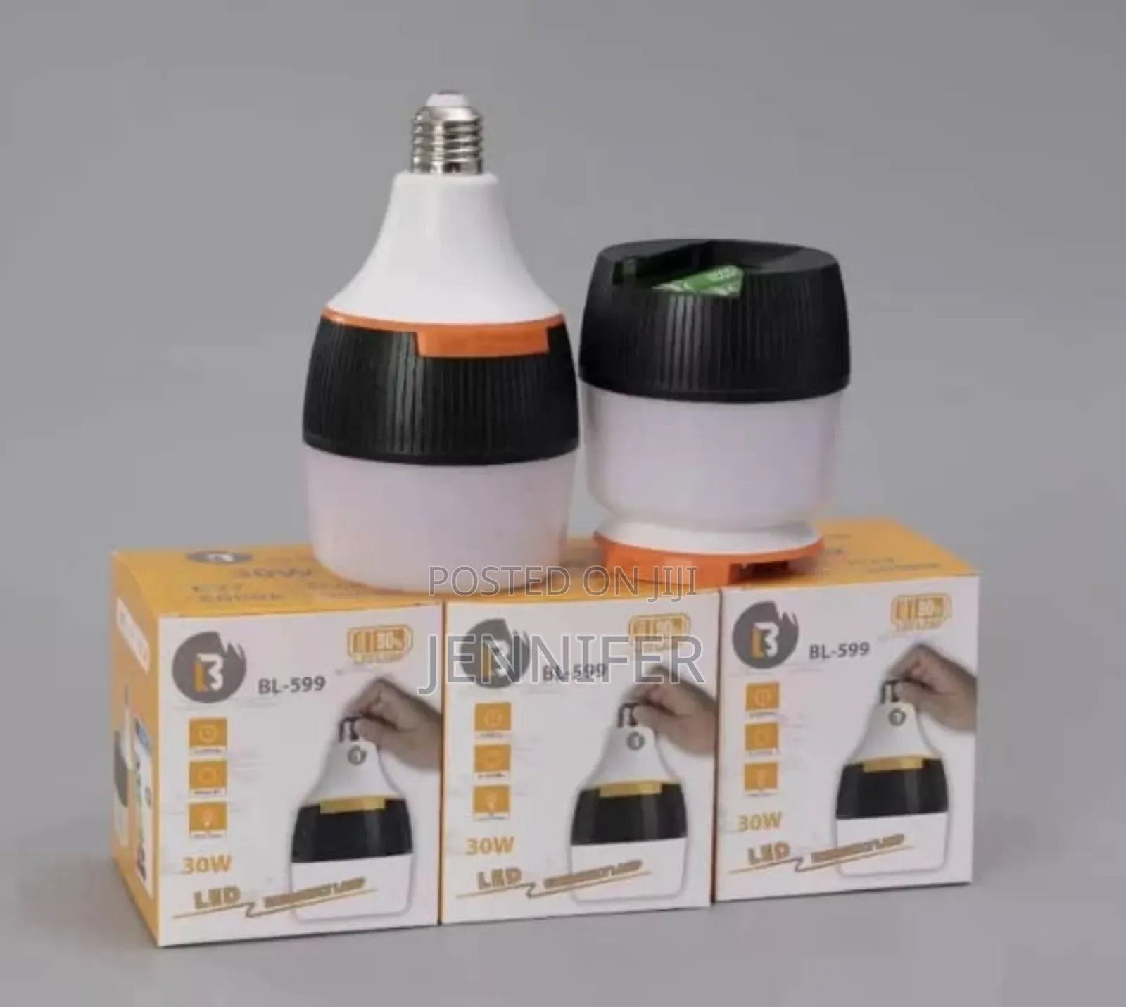 Bl-599 30w Rechargeable Emergency Multifunction Bulb