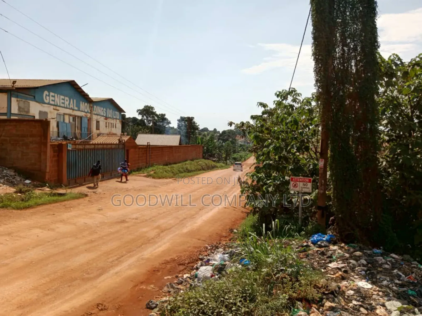 5.2 Acres of Land in Namanve 200 Meters Off Tarmac Road