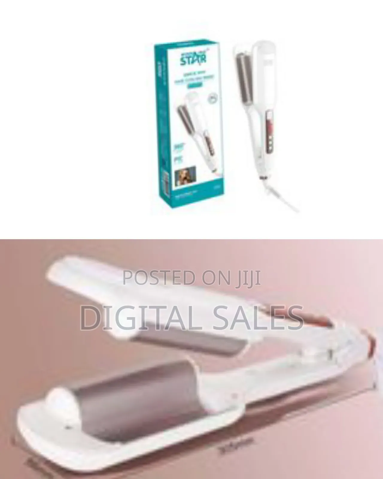 Winning Star Ac100v-240v Hair Straightener Flat Iron Temperatur