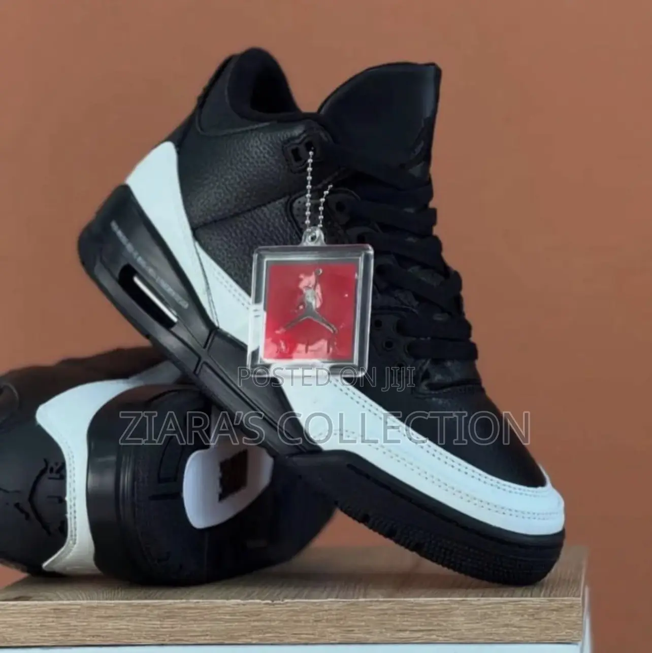Nike Air Jordan 3 Retro Sp X Fragment Design Black And White Sneakers